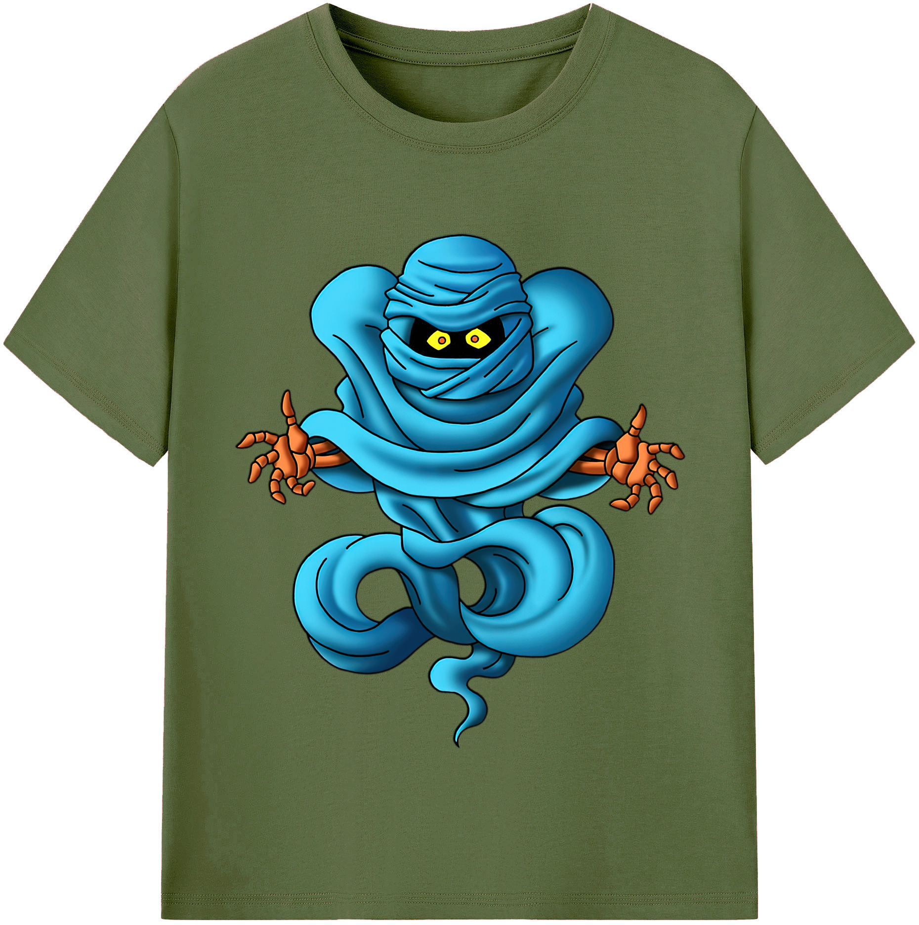 （画像用） ドラゴンクエスト Doragon Kuesuto Dragon Quest 綿100％半袖Tシャツ（フロントプリント）